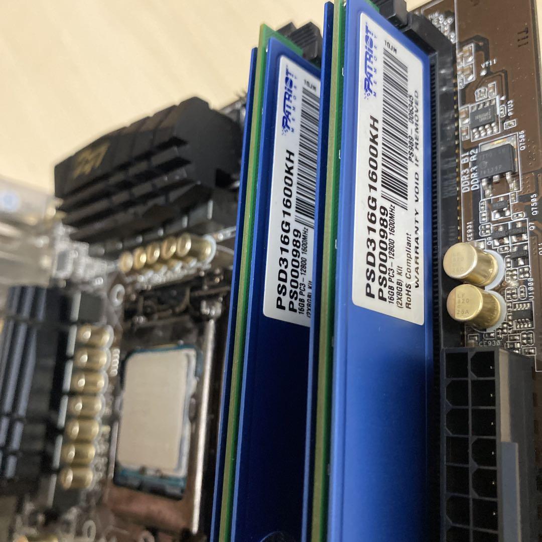 マザボ CPU メモリ セット 動作品 cpu マザボ メモリ セット｜Yahoo!フリマ（旧PayPayフリマ）