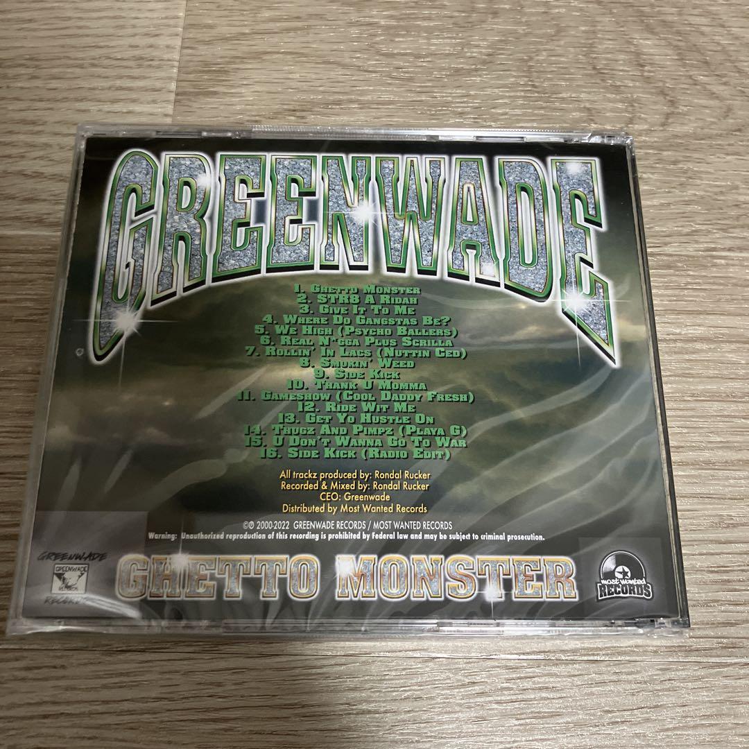 洋楽 G-Luv G-Rap Greenwade Monster G-Luv G-Rap Greenwade Monster