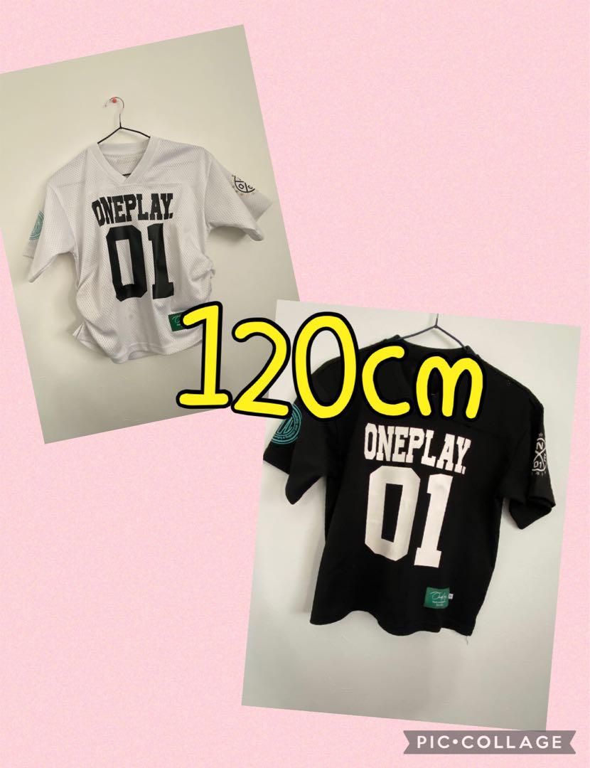 One play ユニフォーム　ワンプレイ　120cm 2点