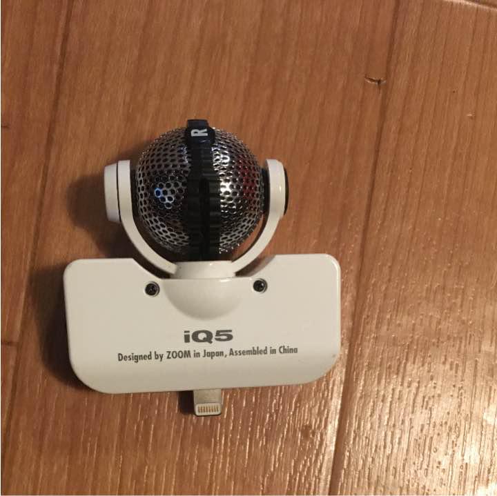 zoom  IQ5 レコーダー