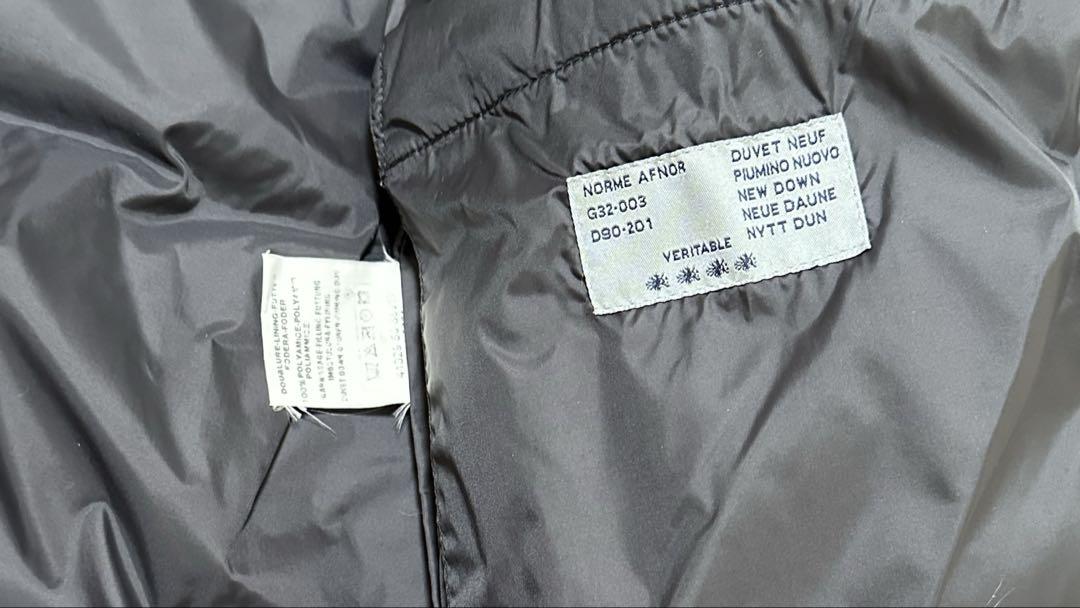 正規品 レア MONCLER モンクレール ダウンジャケット 青タグ 0