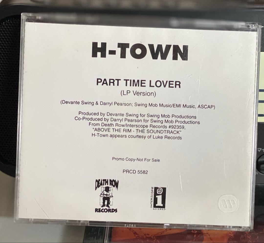 H Town / Part time Lover シングル　g rap r&b