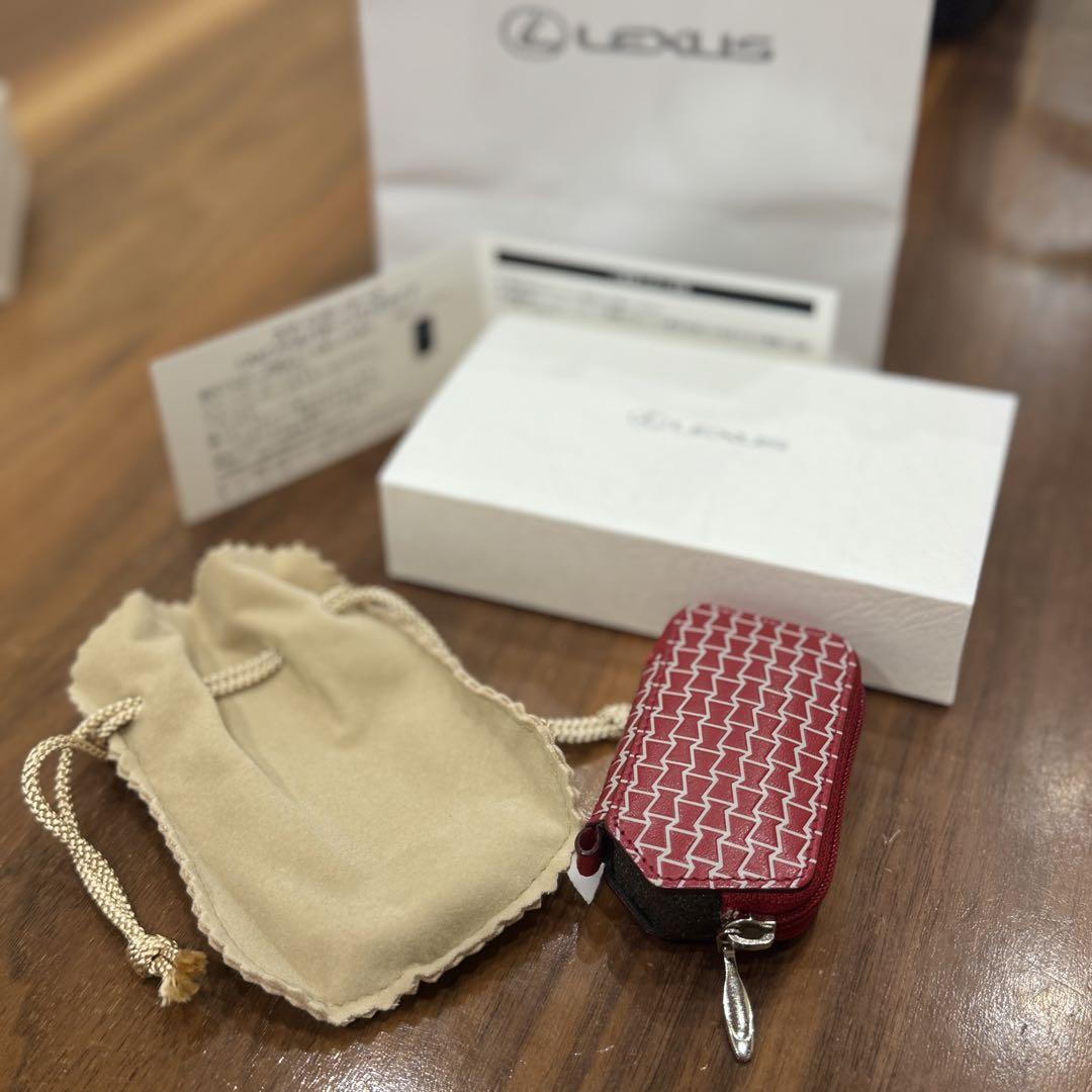 Lexus スマートキーケース Cタイプ　赤