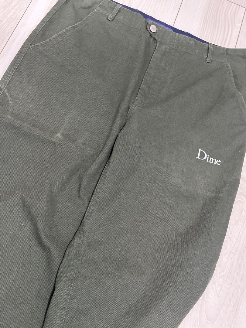 DIME チノパン（オリーブ）