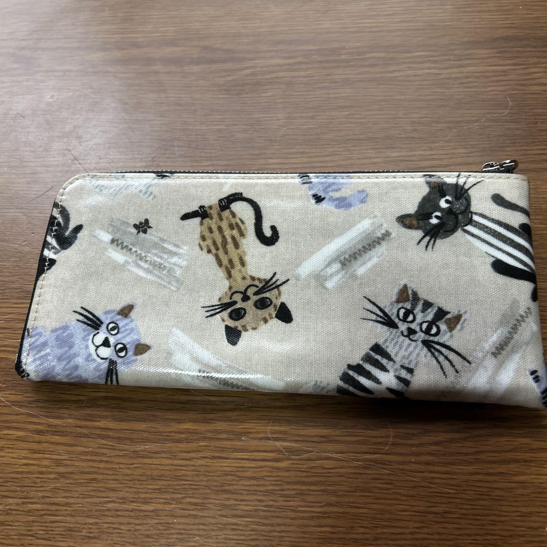 新品未使用 シンクビー！ビーフレンズ L型長財布 ストレイキャッツ 猫