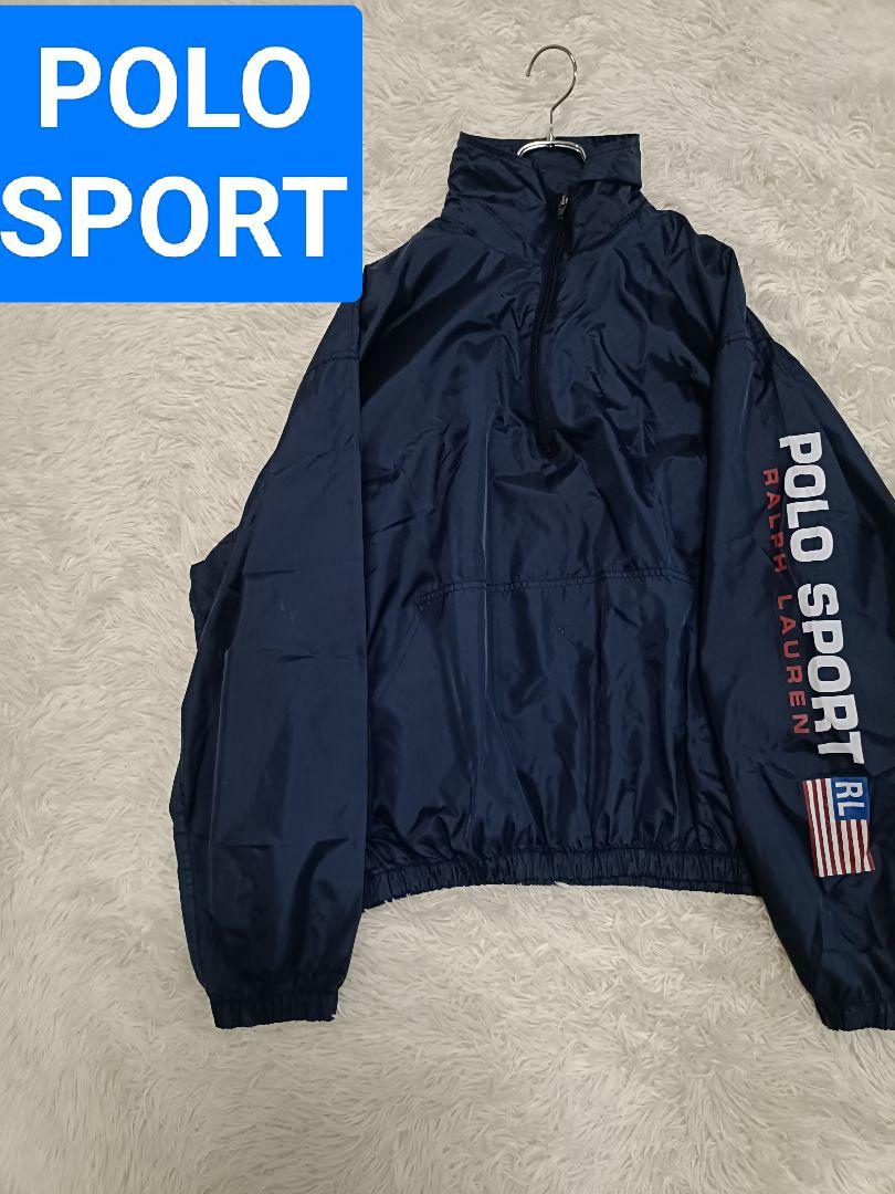 希少RalphLaurenポロスポーツラルフローレンナイロンジャケット POLO RALPH LAUREN（ナイロンジャケット ・ イエロー/黄色系）の