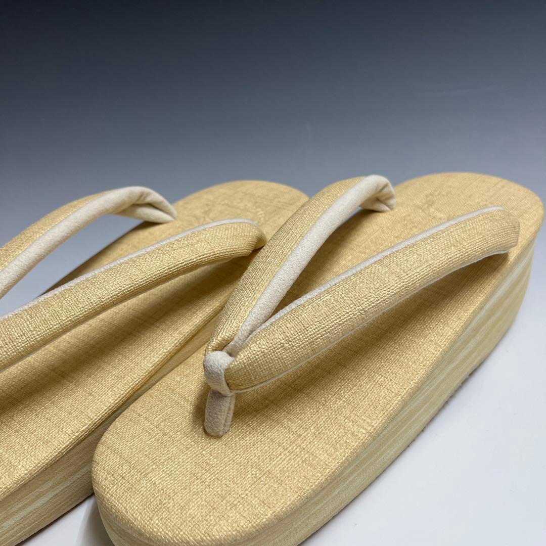 新品未使用品 菱屋カレンブロッソ カフェ草履 LサイズD