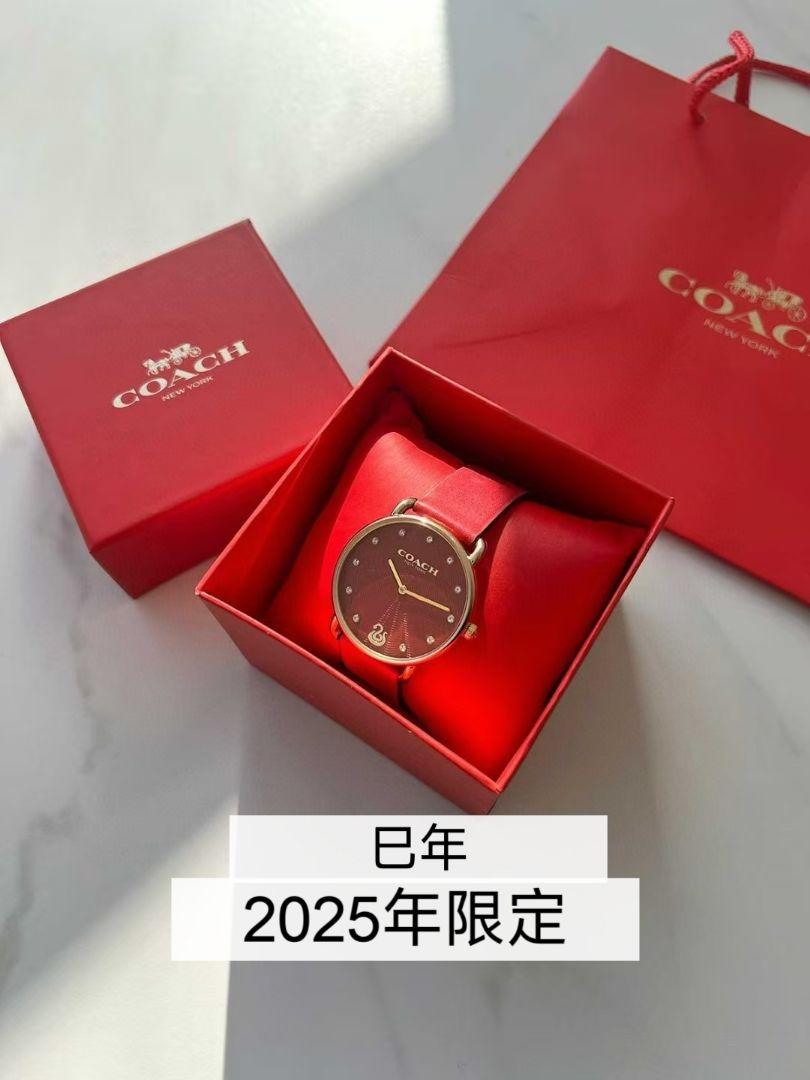 ブ*ン様 COACH 腕時計 干支 牛 還暦のお祝いなどに COACH 腕時計 干支 牛 還暦のお祝いなどに