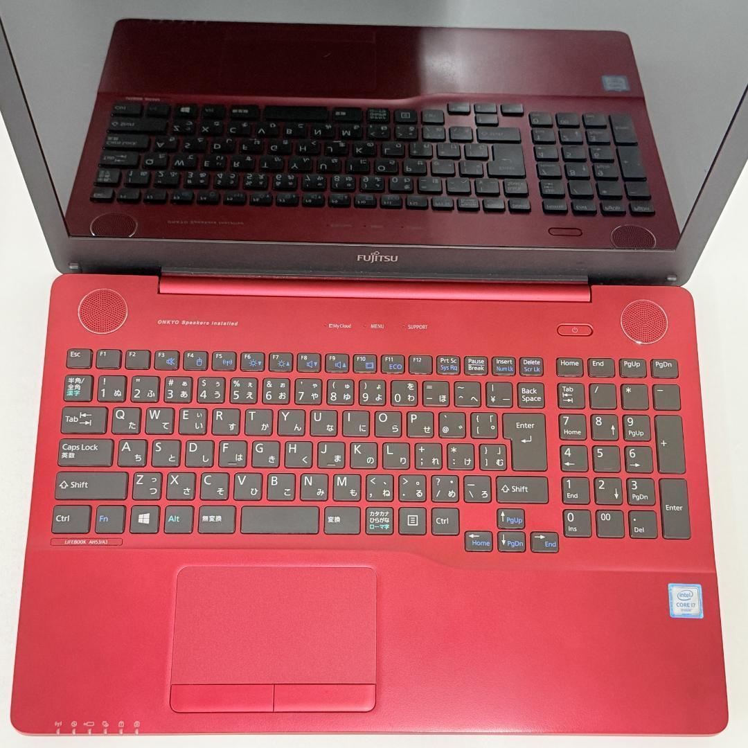 富士通⑮/Windows11/corei7/SSD/office/ノートパソコン