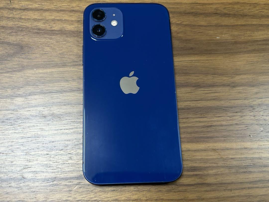 iPhone 12 ブルー 128 GB SIMフリー スマートフォン本体