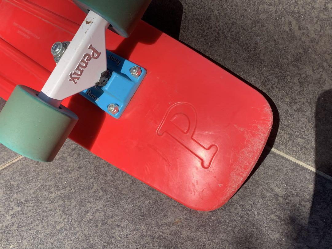 Penny スケートボード 27インチ 赤