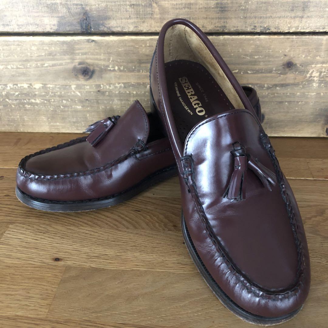 SEBAGO セバゴ タッセルローファー バーガンディ 26.5cm