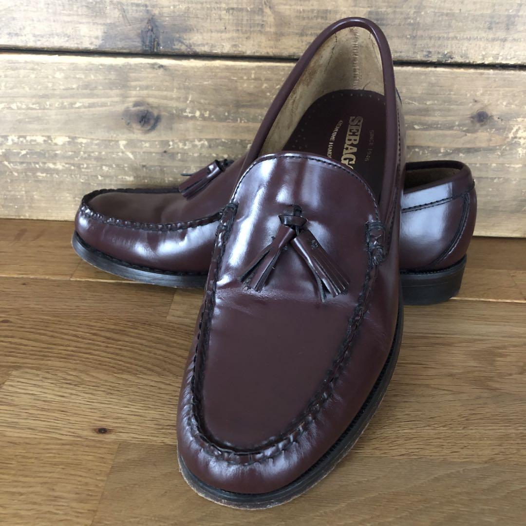 SEBAGO セバゴ タッセルローファー バーガンディ 26.5cm