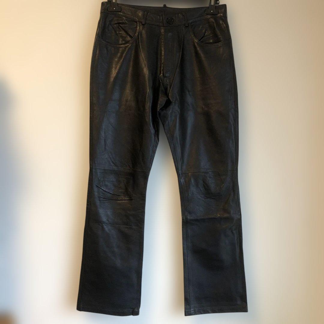 NERO PELLE シープレザーパンツ黒46サイズ 10,440円