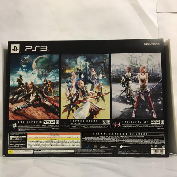 セット PS3 LIGHTNING ULTIMATE BOX SET CONTENTS 5j4Up-m80019525267 レーベルこ
