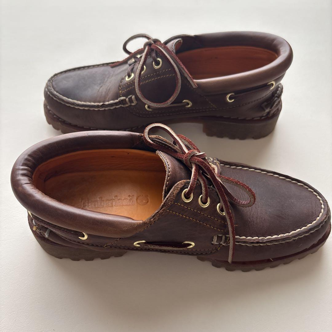 Timberland ブラウン デッキシューズ