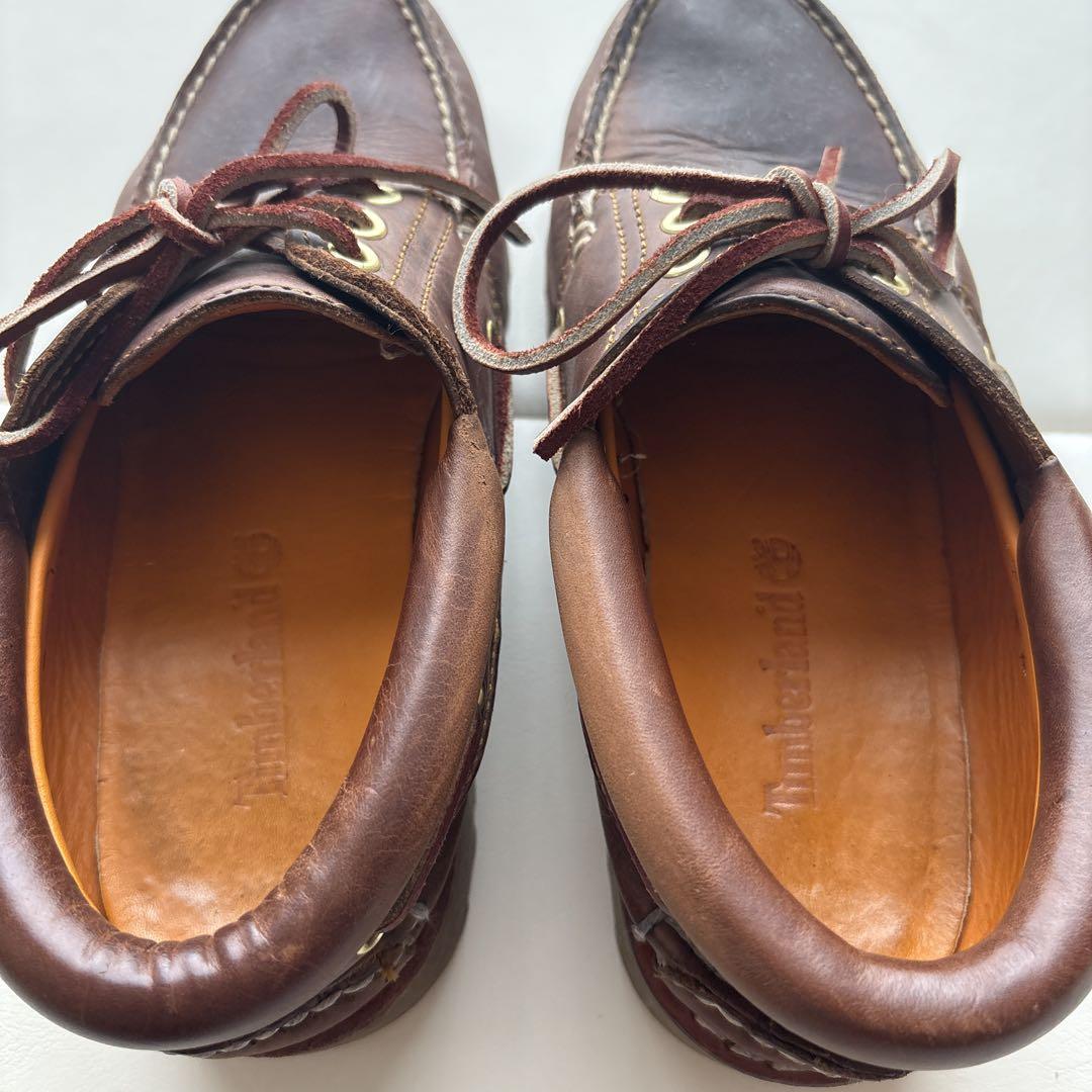 Timberland ブラウン デッキシューズ