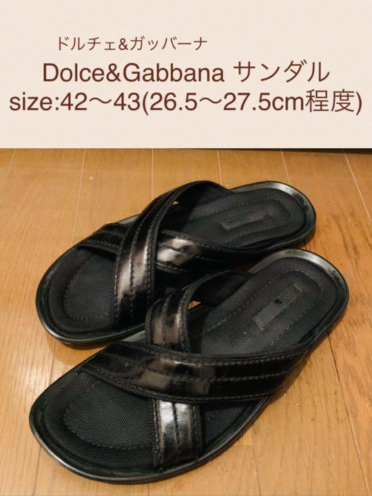 Dolceu0026Gabbanaサンダルsize:42〜43(26〜27cm程度)-