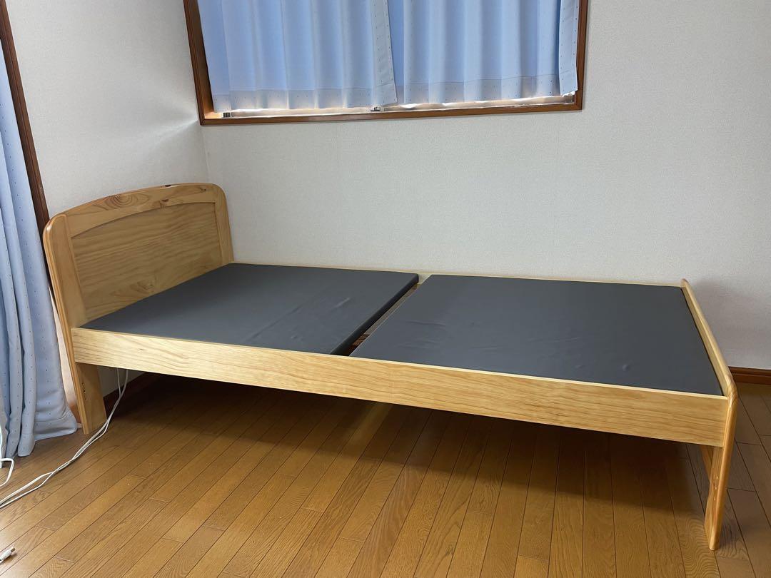 【引取り限定】ニトリ シングルベッド