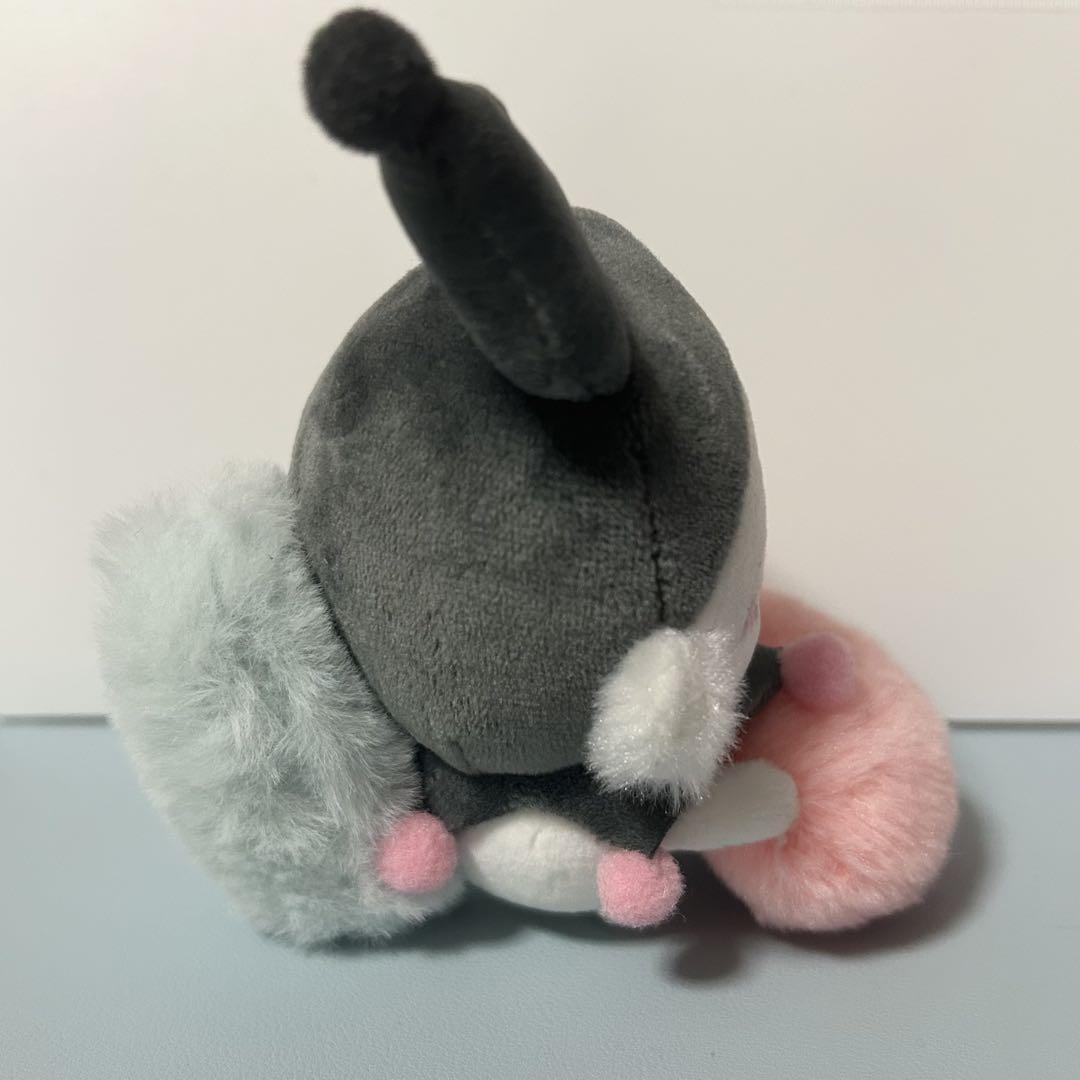 ちいかわ デスクトップから見守るひっかけぬいぐるみ モモンガ