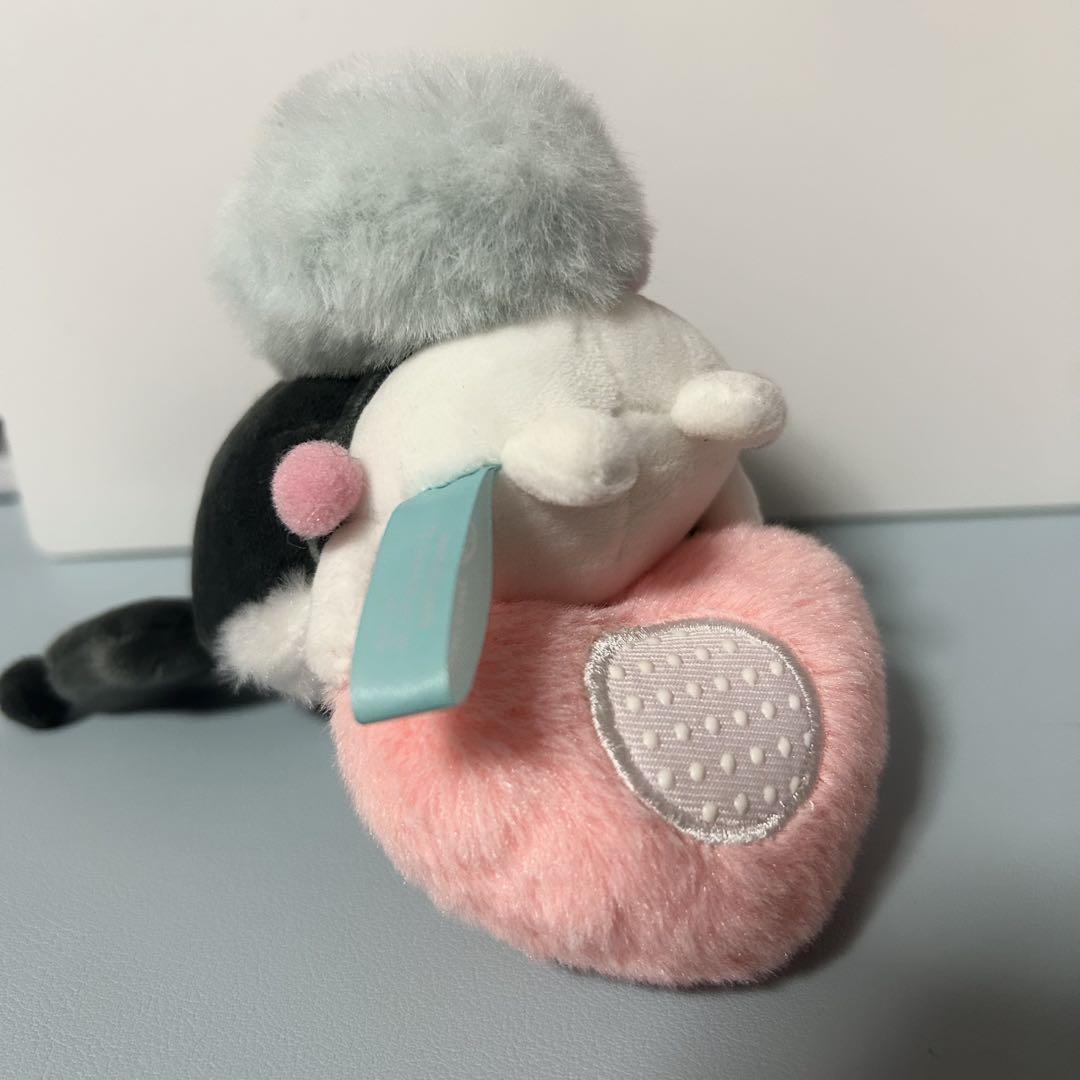 ちいかわ デスクトップから見守るひっかけぬいぐるみ モモンガ