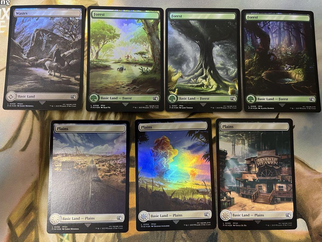 FF MTG 基本土地 Foil ファイナルファンタジー 16枚セット