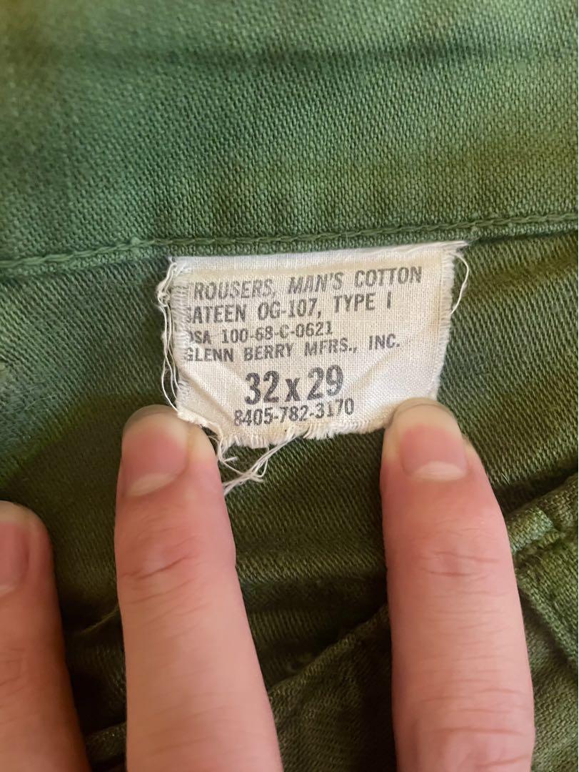 US ARMY 60s （68年製）ベイカーパンツ　OG-107