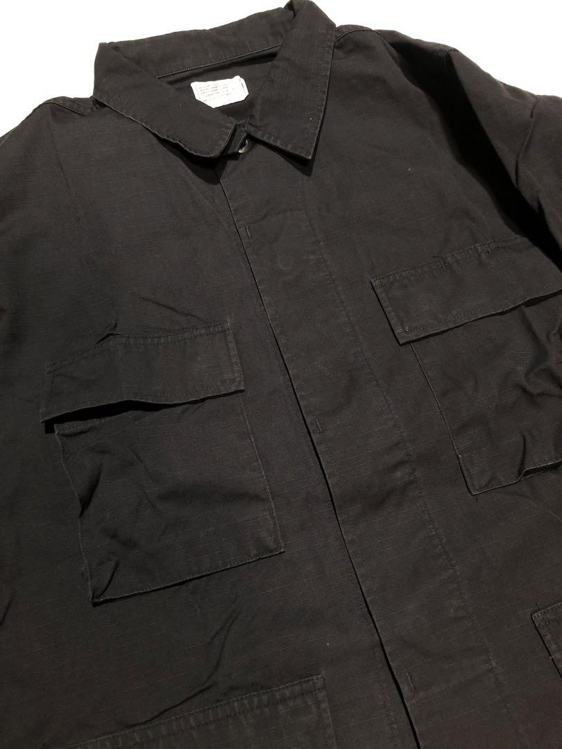 【希少】アメリカ軍 BLACK357 M-S BDUジャケット ブラック357 美品】アメリカ軍 BLACK357 M-S BDUジャケット ブラック357