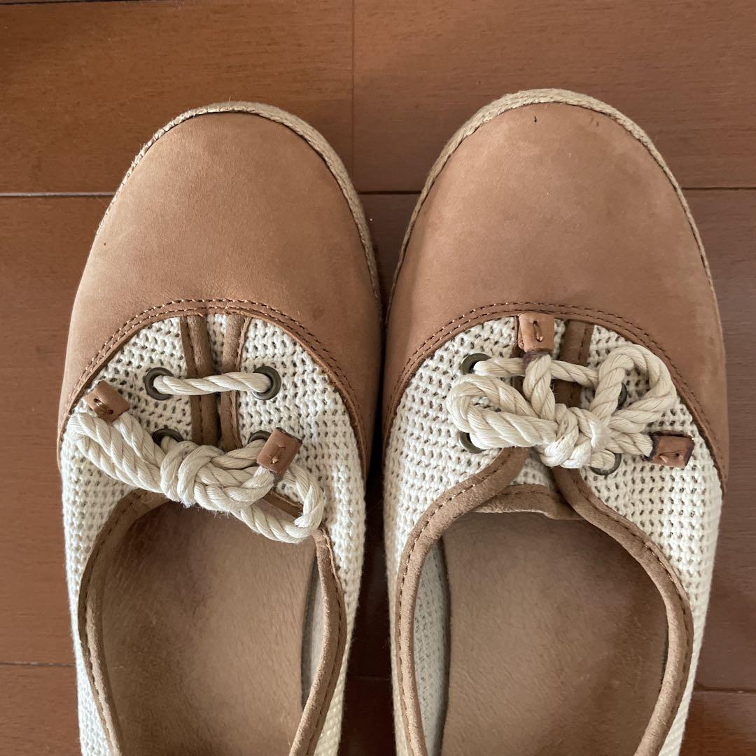 UGG アグ フラット シューズ 25センチ レッド（赤）系 25cm UGG(アグ) フラットシューズ(レディース