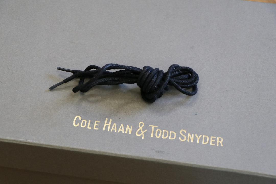 新品未使箱付き Cole haan×Todd sniderコラボ本革ブーツ黒27