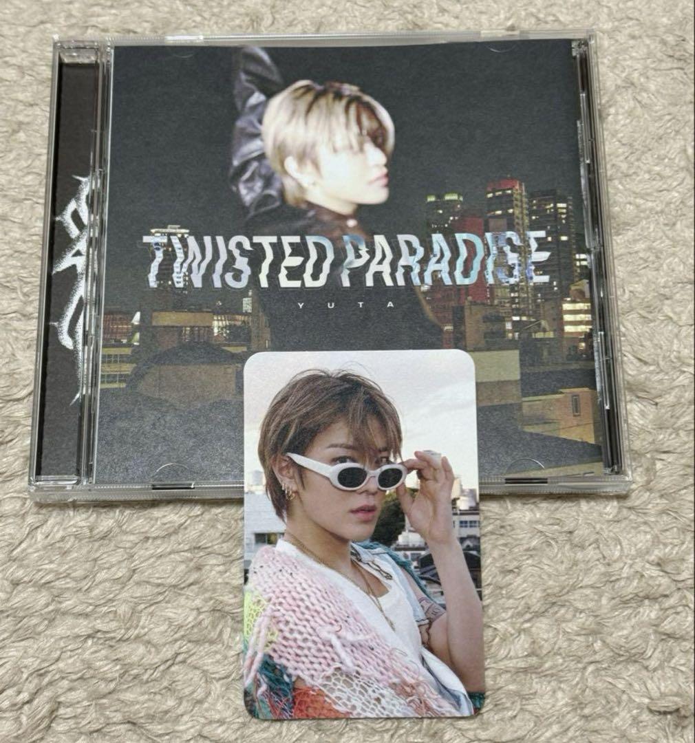 YUTA ユウタ 悠太 TWISTED PARADISE ラキドロ•トレカ付き YUTA TWISTED PARADISE 4形態 CDトレカ ユウタ ② - メルカリ