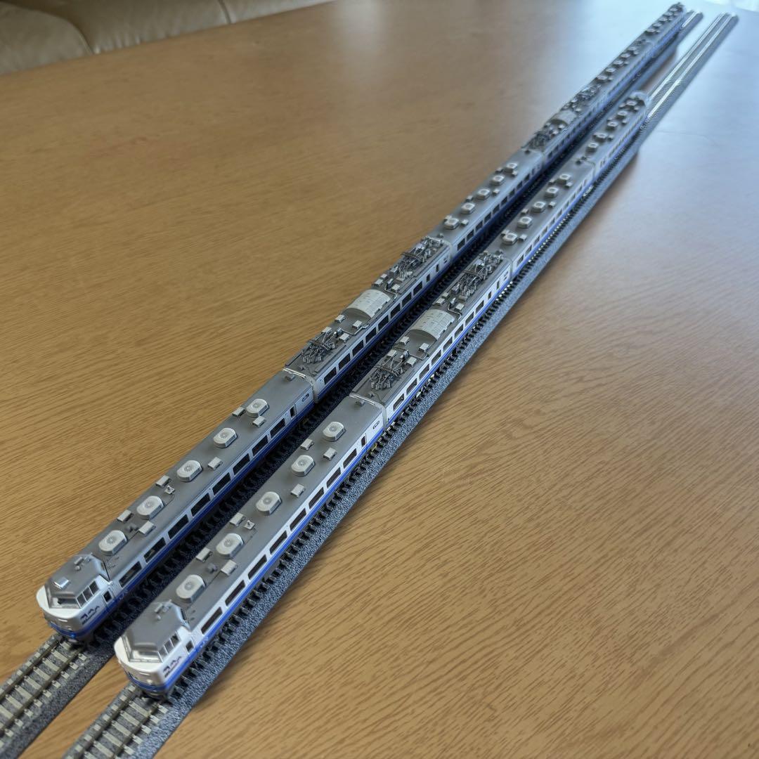 485系 K60編成＋K40編成 常磐線勝田電車区 出品者による加工作品 超希少 485系 K60編成＋K40編成 常磐線勝田電車区 出品者による加工作品