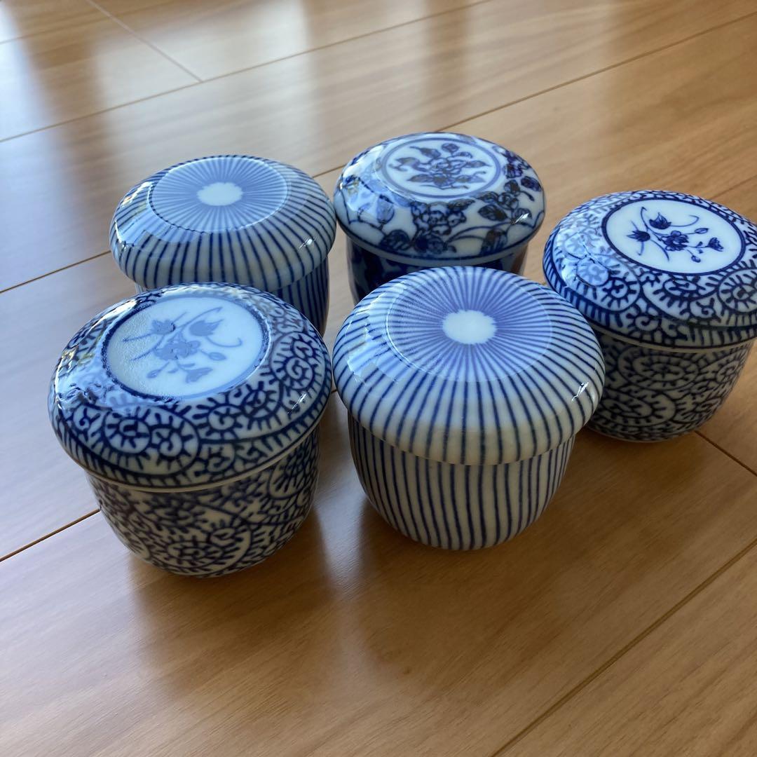 茶碗蒸し食器5個未使用