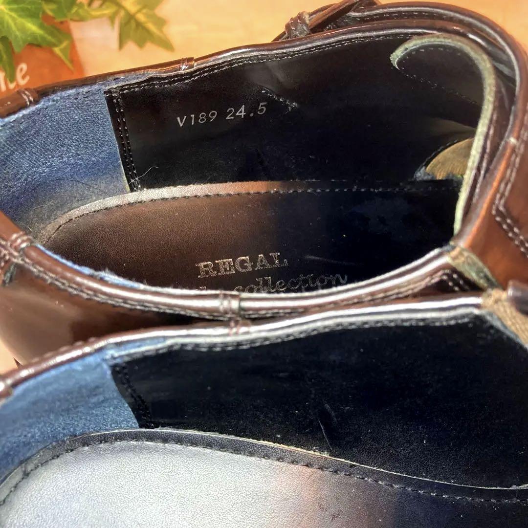 SALE/55%OFF】⭐️ガラスレザー⭐️リーガル ダブルモンクストラップ