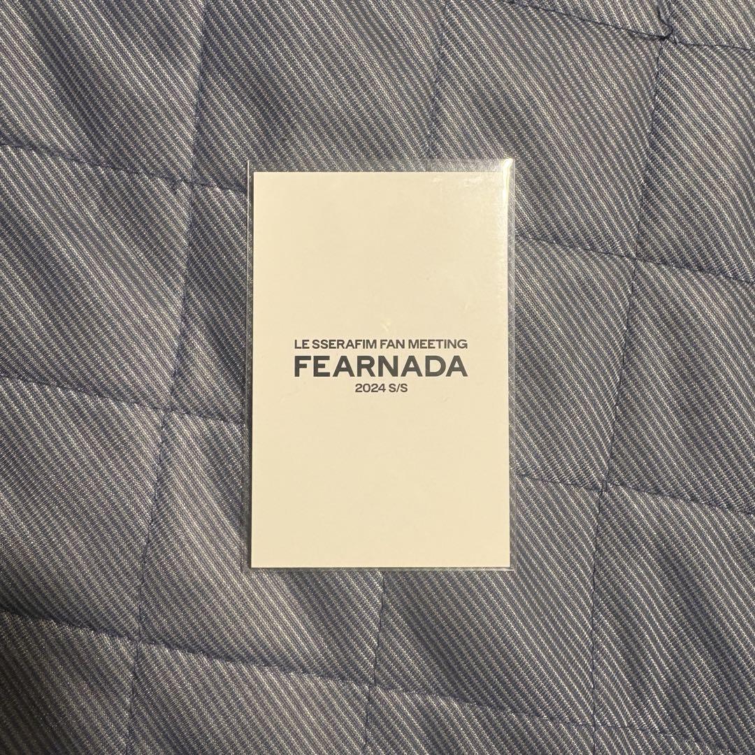 FEARNADA SEOUL ペンミ ソウル ウンチェ 韓国限定 特典トレカ