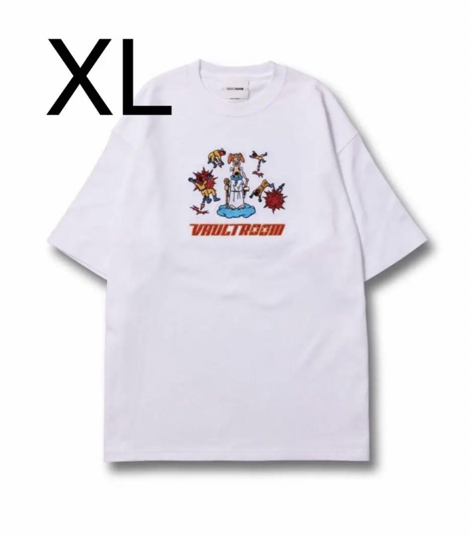 KEYDOG GOD TEE / WHT vaultroom