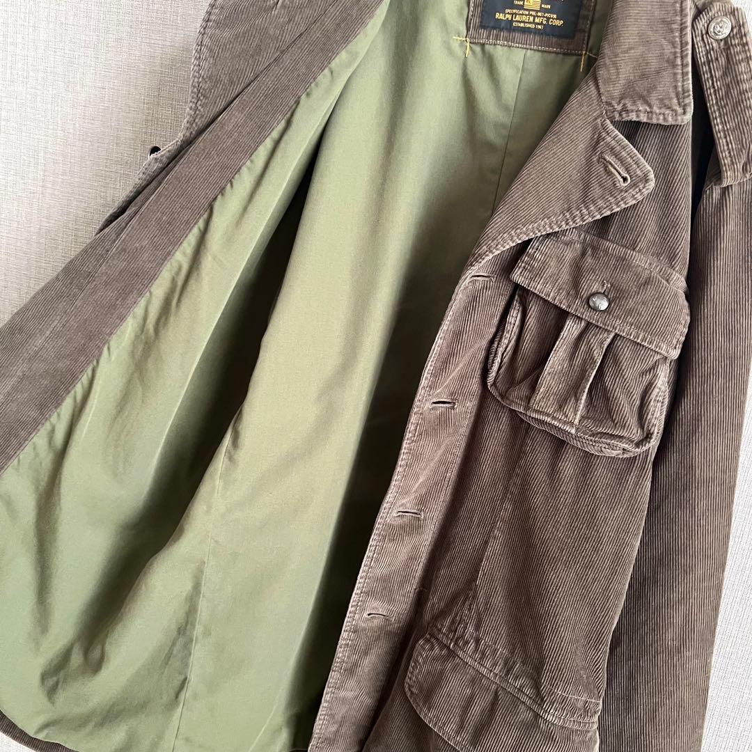POLO JEANS M-65 コーデュロイ ミリタリージャケット XL - メルカリ
