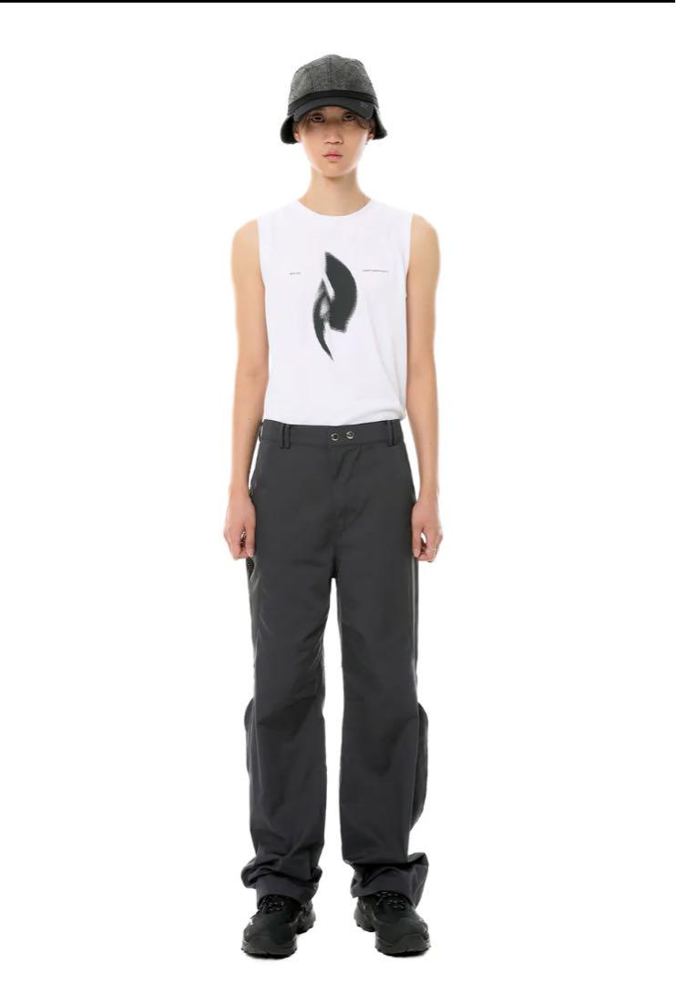 ●ANOTHERYOUTH● 002-23 ノースリーブ TOP - black ○ANOTHERYOUTH○ 002-23 ノースリーブ TOP - white - メルカリ