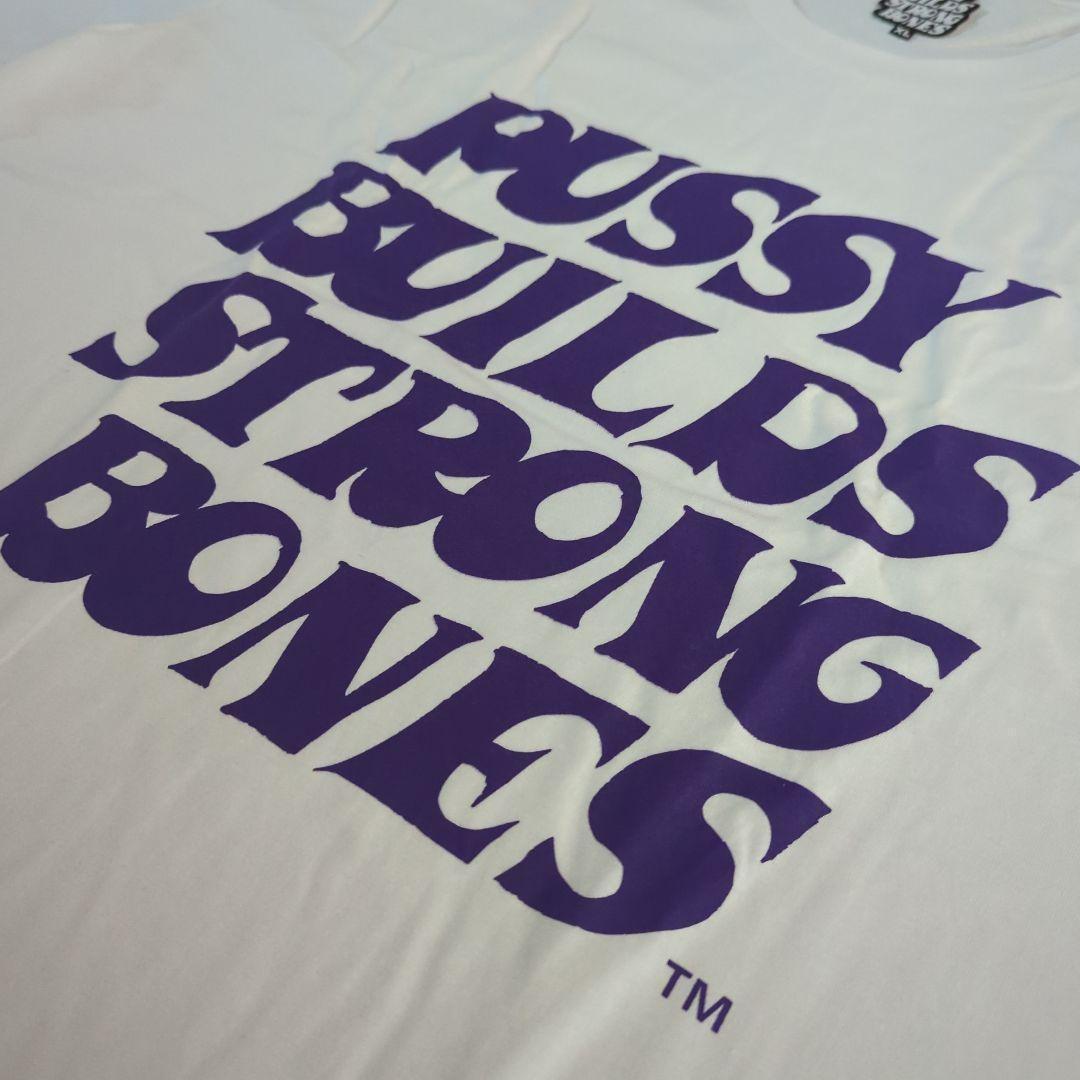 La Ropa Tシャツ XL LA発限定 PUSSYロゴ 白×紫