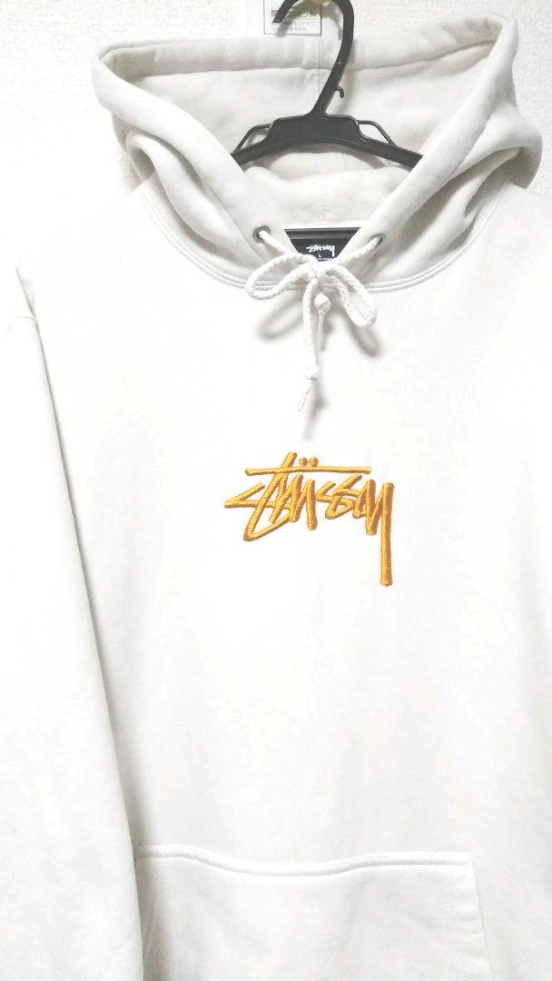 海外最新 【フード テープロゴ】SUPREME パーカー ブラックアイパッチ STUSSY - パーカー
