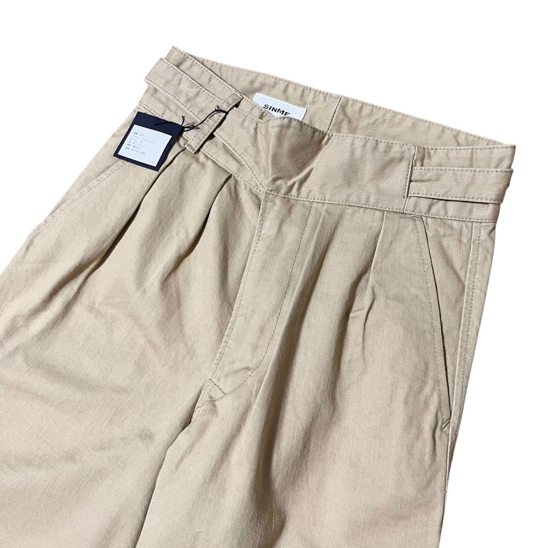 【未使用タグ付き】SINME シンメ グルカパンツ チノパン ベージュ 28