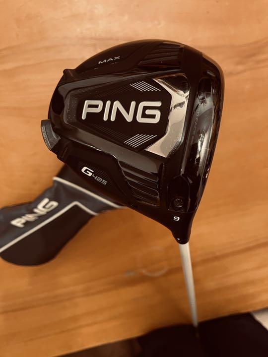 魅力的な価格 最終 超美品 カスタムシャフト PING 425MAX9度ドライバー 新型コロナ 【超美品】 ドライバー 9° MAX G425 PING クラブ