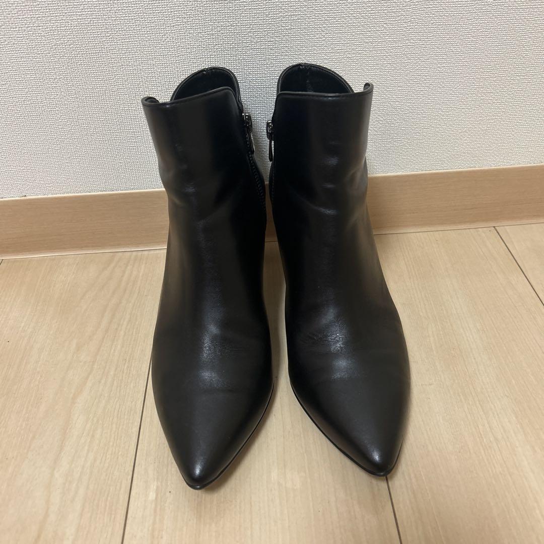 ◇銀座かねまつ◇ブラックショートブーツ - メルカリ