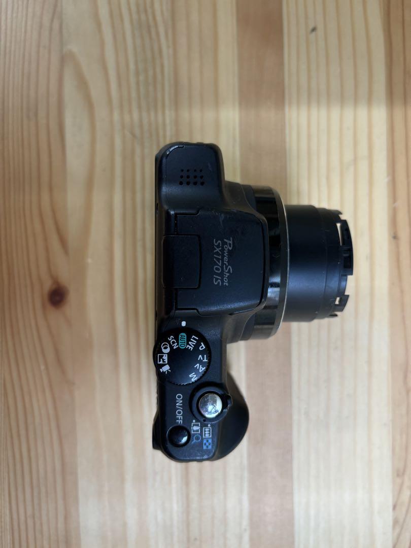 Canon Sx170 is　ジャンク Canon PowerShot SX170 IS Black Digital Camera Untested For