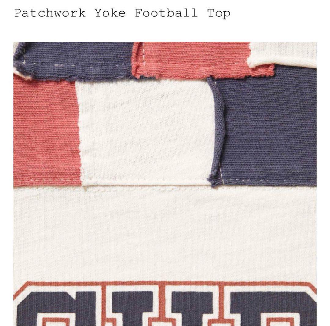 supreme Patchwork Yoke Football Top - メルカリ