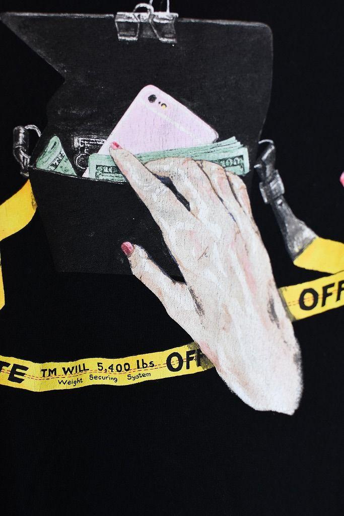 フォロー Off-White Tシャツ イラスト グラフィック xwpC2-m80038859391 半袖 カットソー ㊙にフォロー