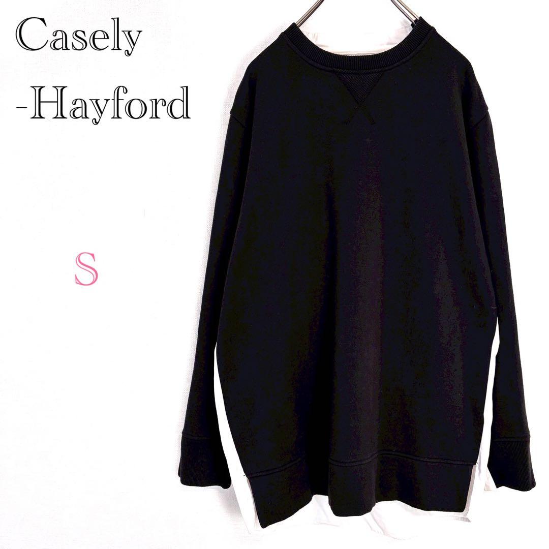 ケイスリーヘイフォード S トレーナー スウェット アシンメトリー ツートンS Casely-Hayford