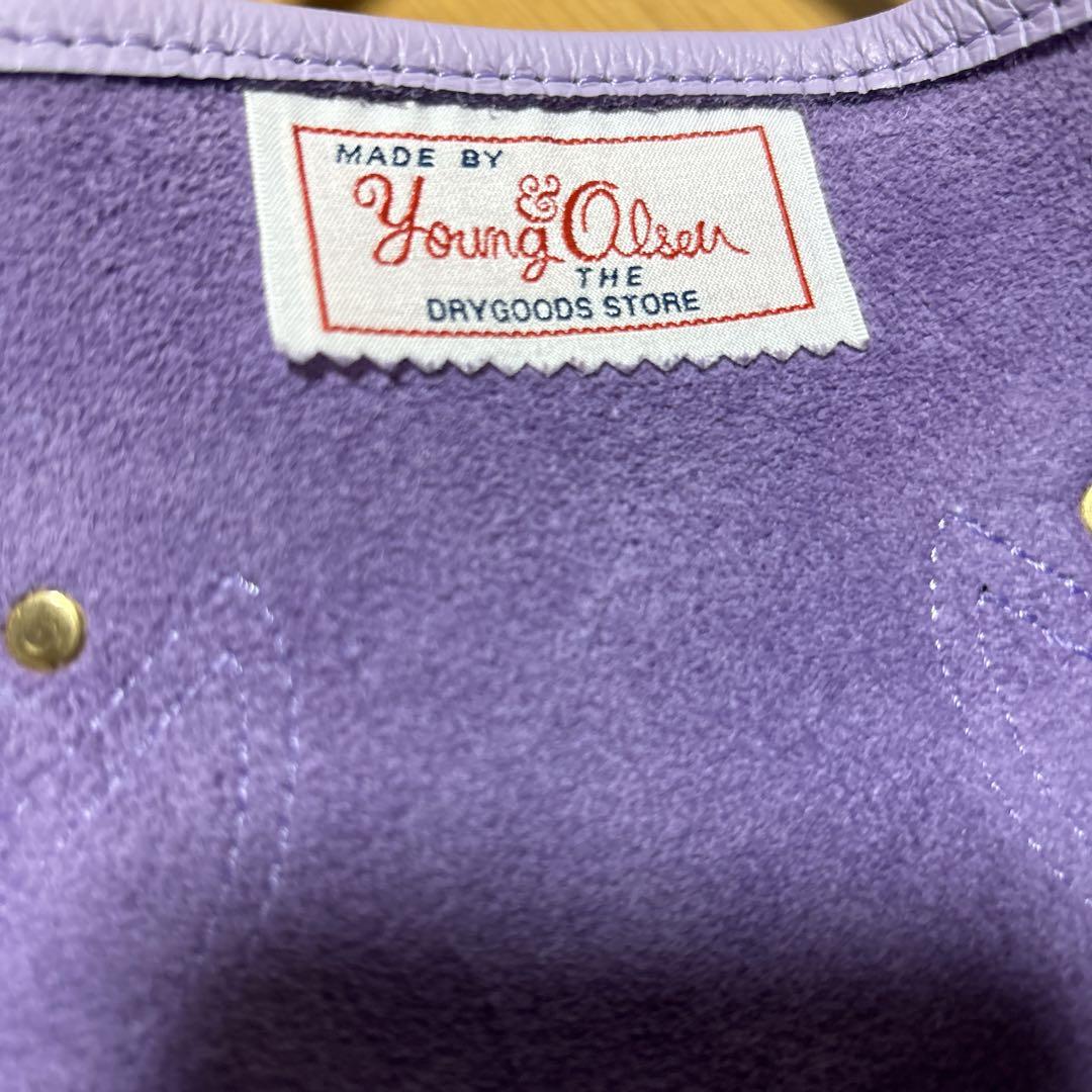 ヤングオルセン　Young Olsen ハンドバッグ ラベンダー ヤングオルセン Young Olsen ハンドバッグ ラベンダー