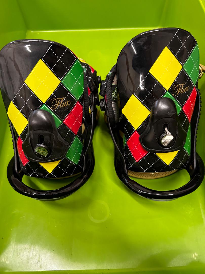 スノーボード flux bindings
