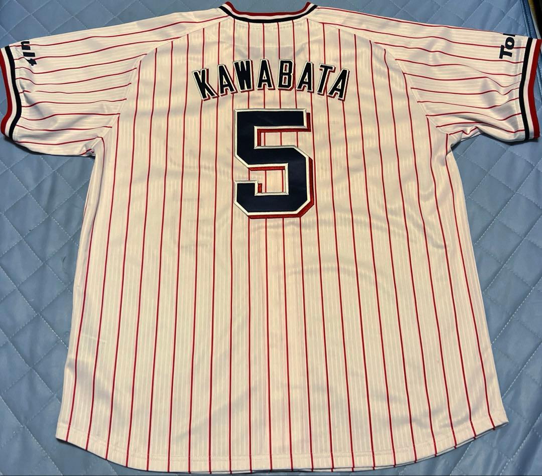 新品未使用品 東京ヤクルトスワローズ 川端慎吾 ユニフォーム 5 L